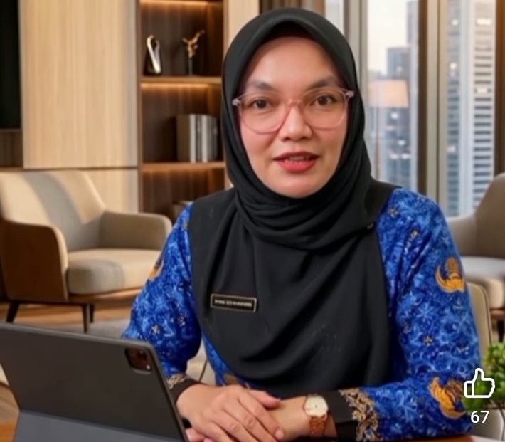 Plt. Kepala BKPSDM Dharmasraya Ummu Azizah